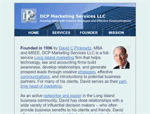 Tablet Screenshot of dcpmarketing.com